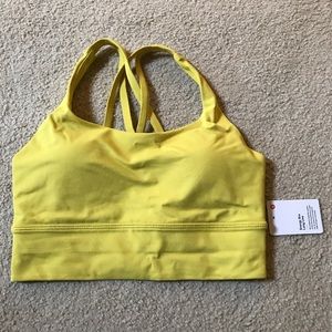 NWT Lululemon long line energy bra